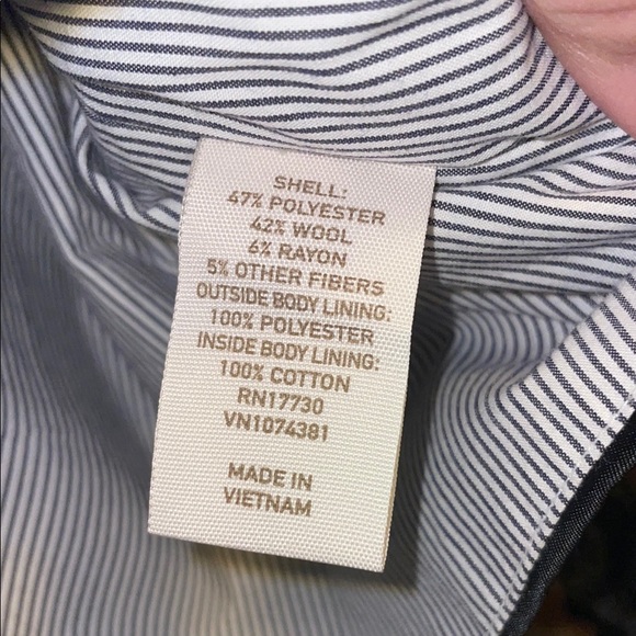J.Crew Dark Gray Herringbone Vest - Picture 5 of 5